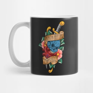 Death Before Chastity Mug